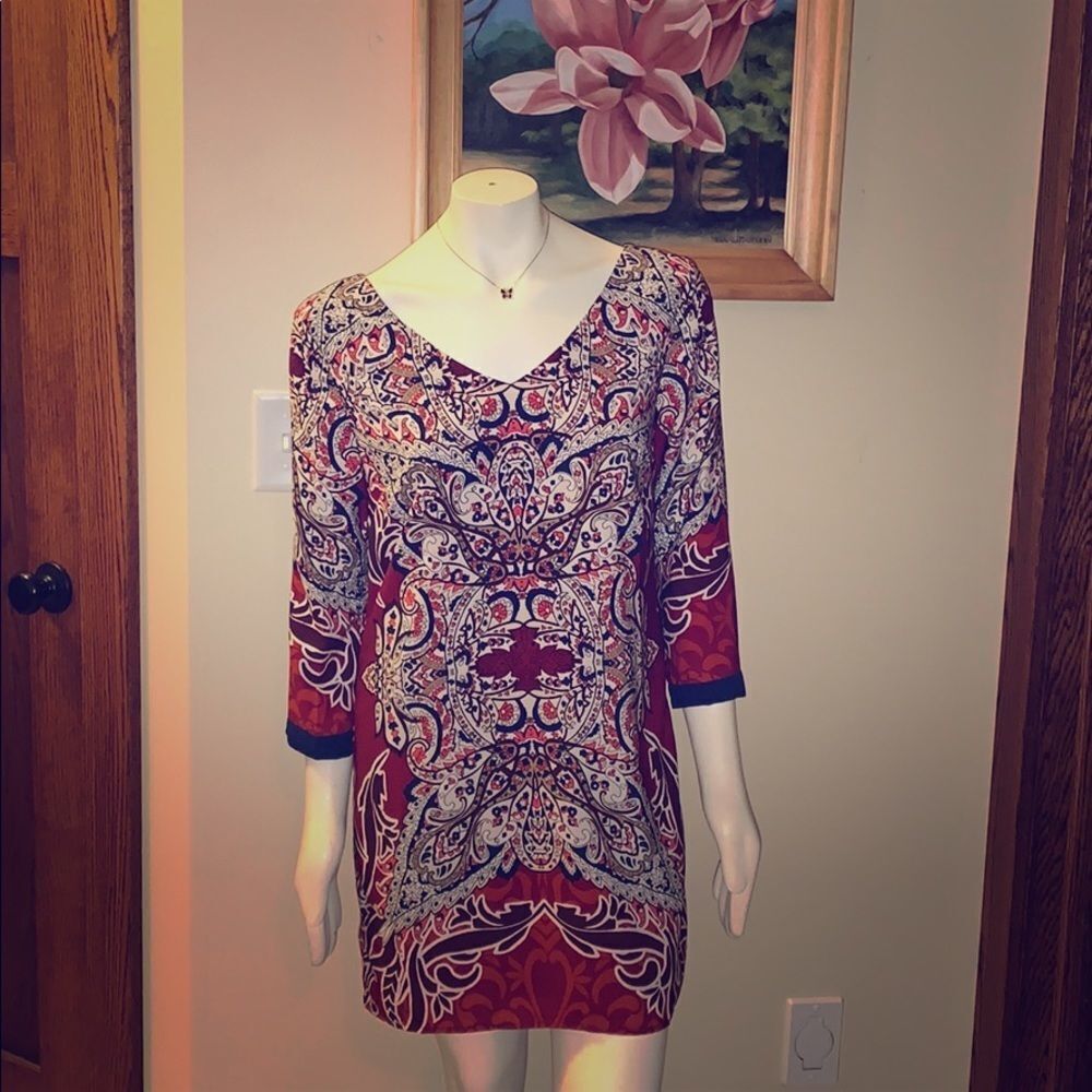 Paisley tunic dress. Size small‎